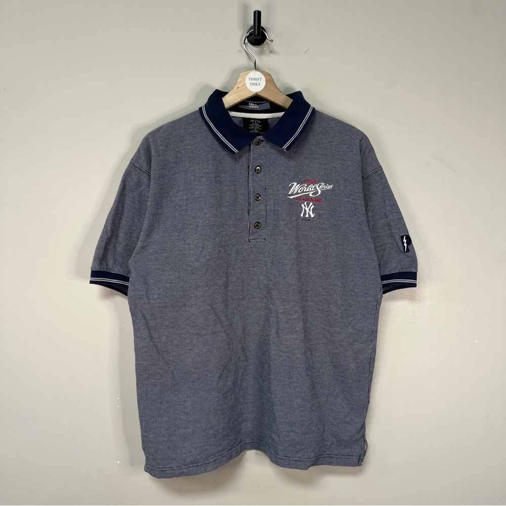 Vintage 90s New York Yankees World Series Polo Shirt